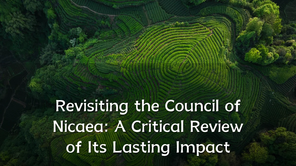 Revisiting the Council of Nicaea: A Critical Review of Its Lasting Impact