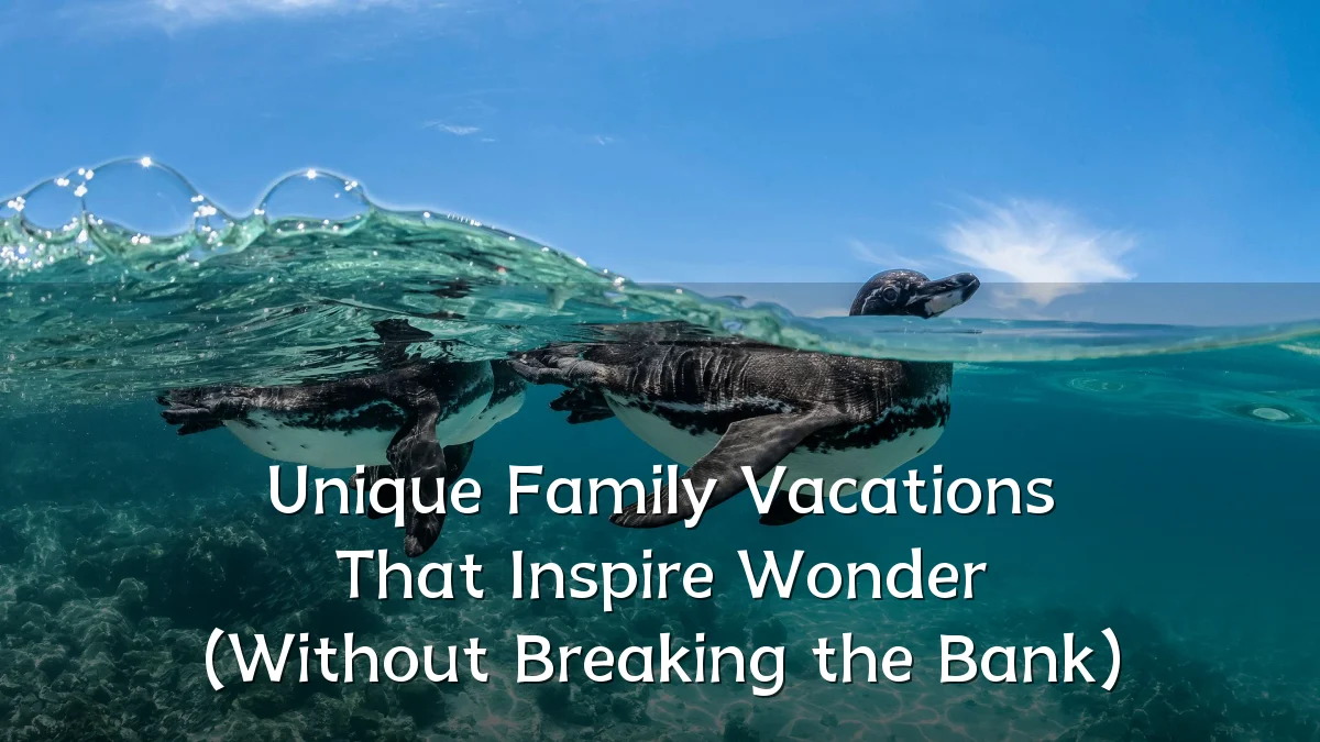 Unique Family Vacations That Inspire Wonder (Without Breaking the Bank)