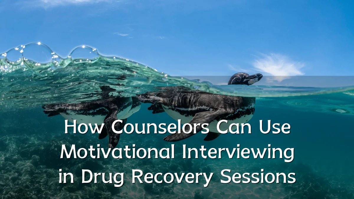 How Counselors Can Use Motivational Interviewing in Drug Recovery Sessions