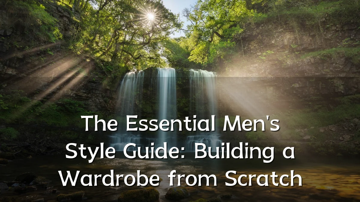 The Essential Men's Style Guide: Building a Wardrobe from Scratch