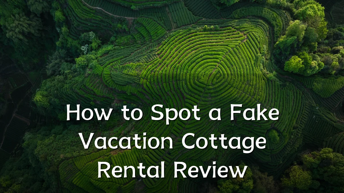 How to Spot a Fake Vacation Cottage Rental Review