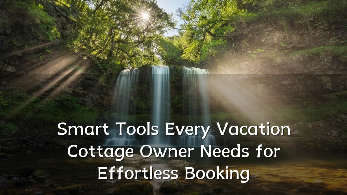 Smart Tools Every Vacation Cottage Owner Needs for Effortless Booking