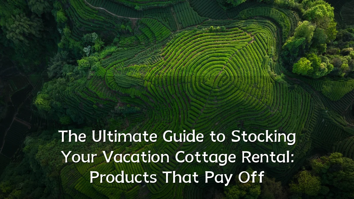 The Ultimate Guide to Stocking Your Vacation Cottage Rental: Products That Pay Off