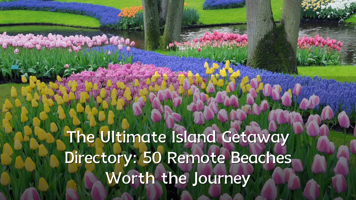 The Ultimate Island Getaway Directory: 50 Remote Beaches Worth the Journey