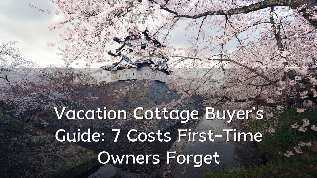 Vacation Cottage Buyer's Guide: 7 Costs First-Time Owners Forget