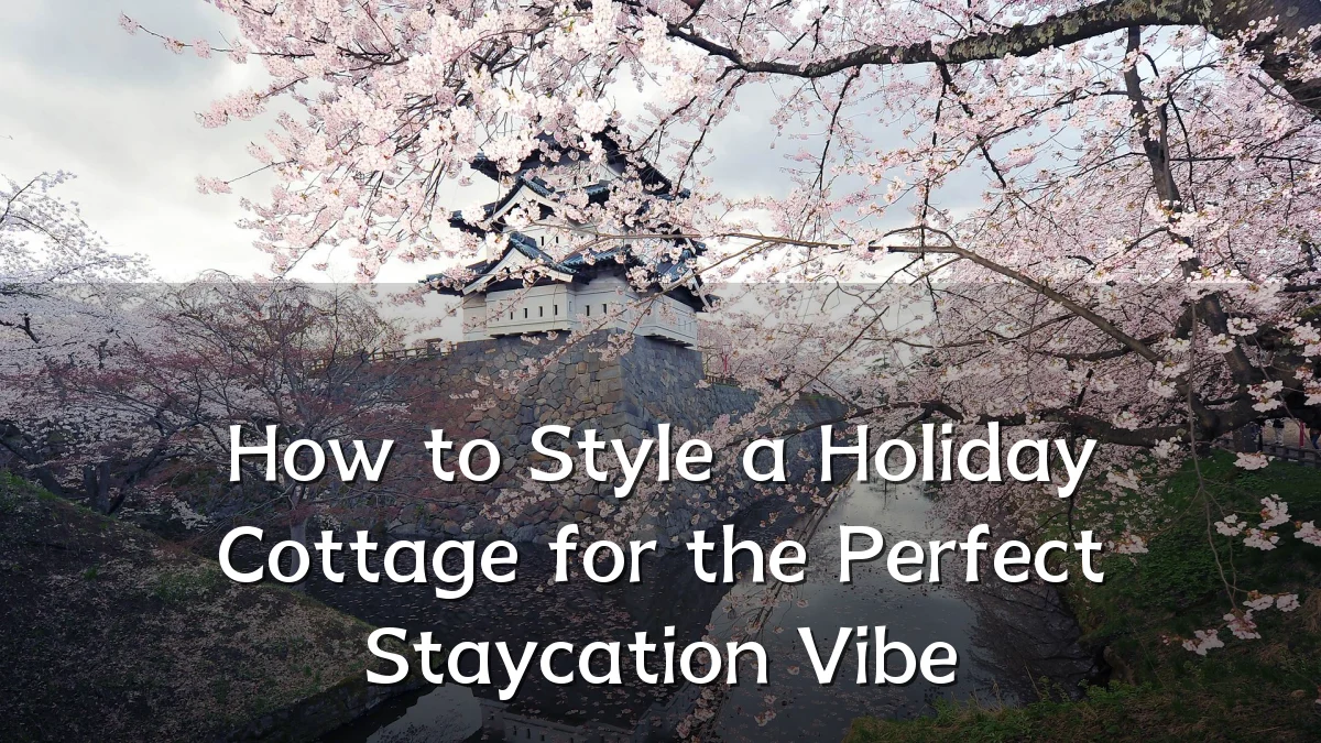 How to Style a Holiday Cottage for the Perfect Staycation Vibe