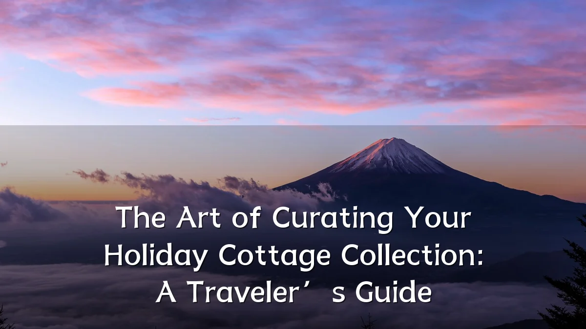 The Art of Curating Your Holiday Cottage Collection: A Traveler’s Guide