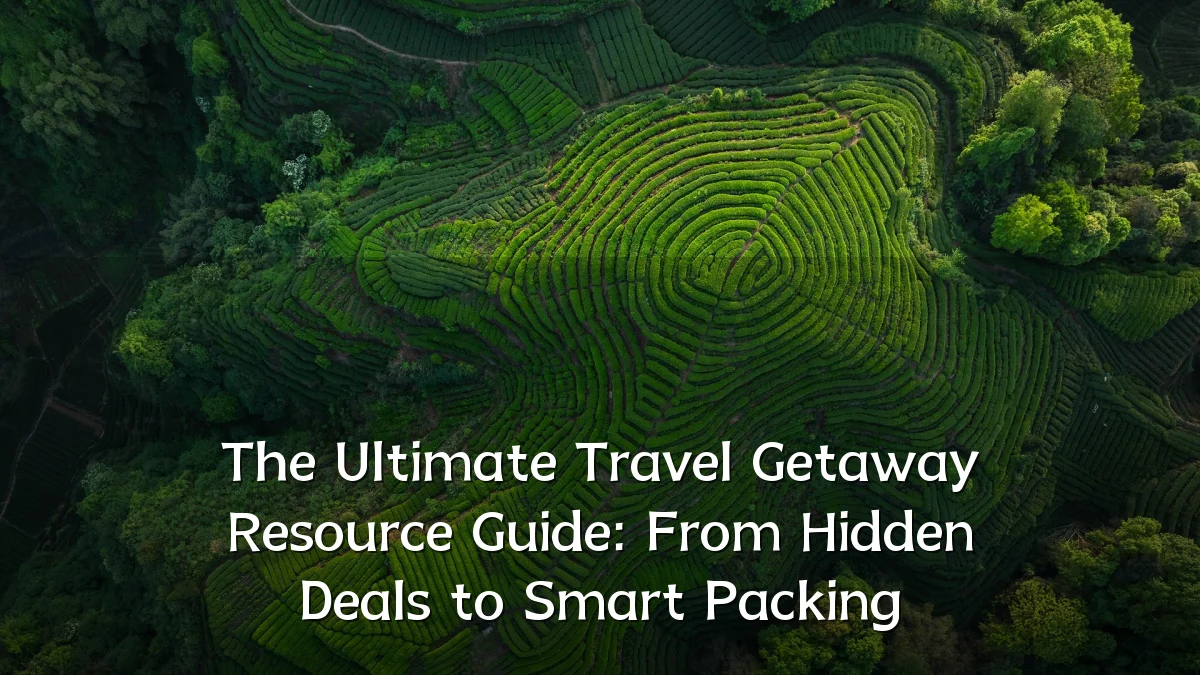 The Ultimate Travel Getaway Resource Guide: From Hidden Deals to Smart Packing